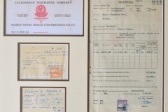 46.CALEDONIAN INSURANCE COMPANY RECEIPT 1954 46.CALEDONIAN INSURANCE COMPANY RECEIPT 1954