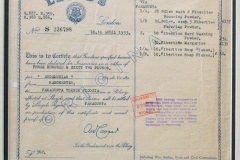 65.LLOYD RECEIPT 1953 65.LLOYD RECEIPT 1953