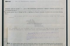 20.THE NORTHERN ASSURANCE COMPANY LIMITED FIRE POLICY 1948