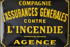 82. COMPAGNIE  d'ASSURANCES FENERALES CONTRE L'INCENDIE AGENCE