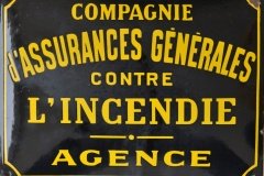 82. COMPAGNIE  d'ASSURANCES FENERALES CONTRE L'INCENDIE AGENCE