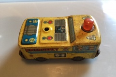 249.EMERGENCY CAR CLOCKWORK TOY