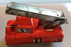 248. FIRE DEPARTMENT PUSH LADDER CAR TOY 248. FIRE DEPARTMENT PUSH LADDER CAR TOY