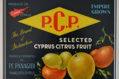 168.P.C.P. SELECTED CYPRUS CITRUS FRUIT FAMAGUSTA