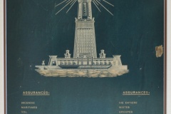 113.THE ALEXANDRIA INSURANCE CO CARDBOARD CALENDAR